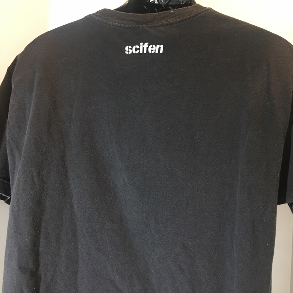 Vintage 90s Scifen what! shirt-size Large - Picture 4 of 6